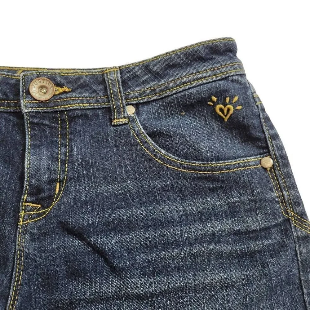 Justice denim shorts 14